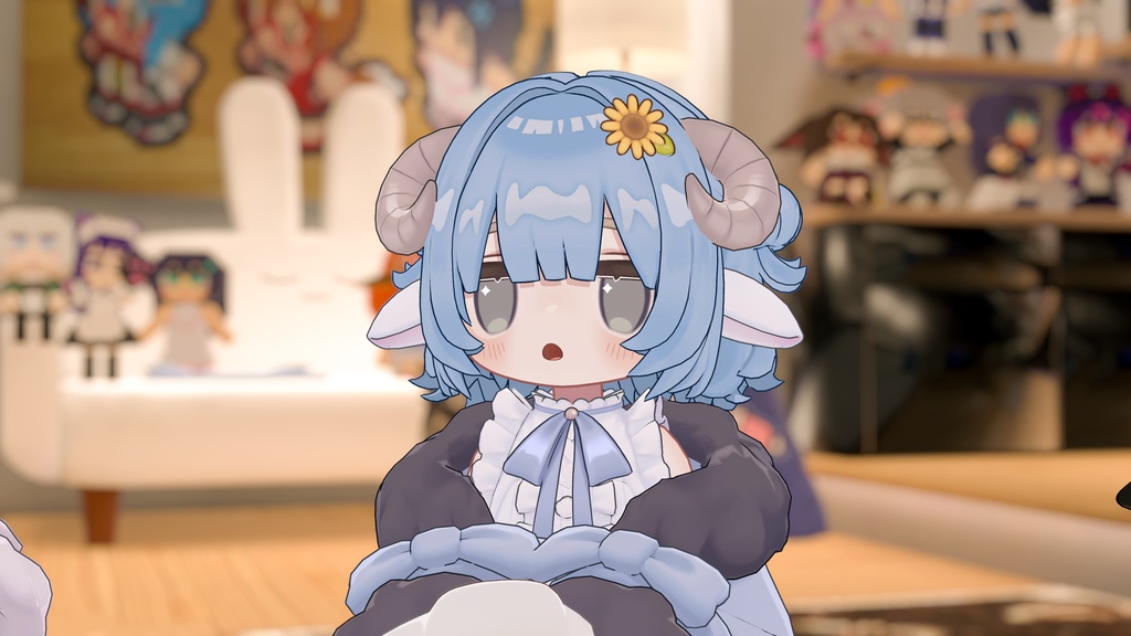 めーめーしーぷコア&ゆるボブヘアー(キプフェル・まめふれんず向け)