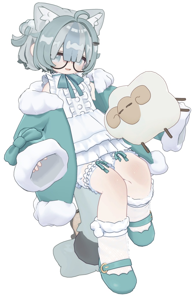 めーめーしーぷコア&ゆるボブヘアー(キプフェル・まめふれんず向け)