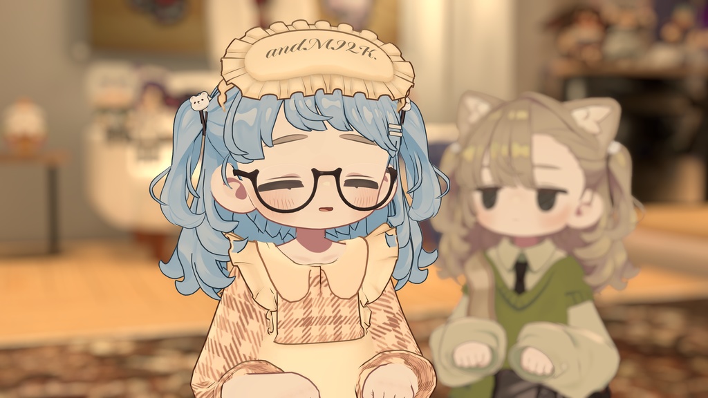 ゆるポップハーフツイン(キプフェル・まめひなた向け)【ギミック付き】