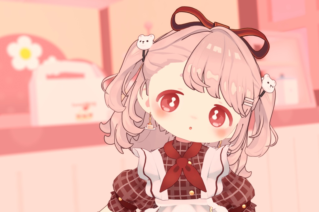 ゆるポップハーフツイン(キプフェル・まめひなた向け)【ギミック付き】