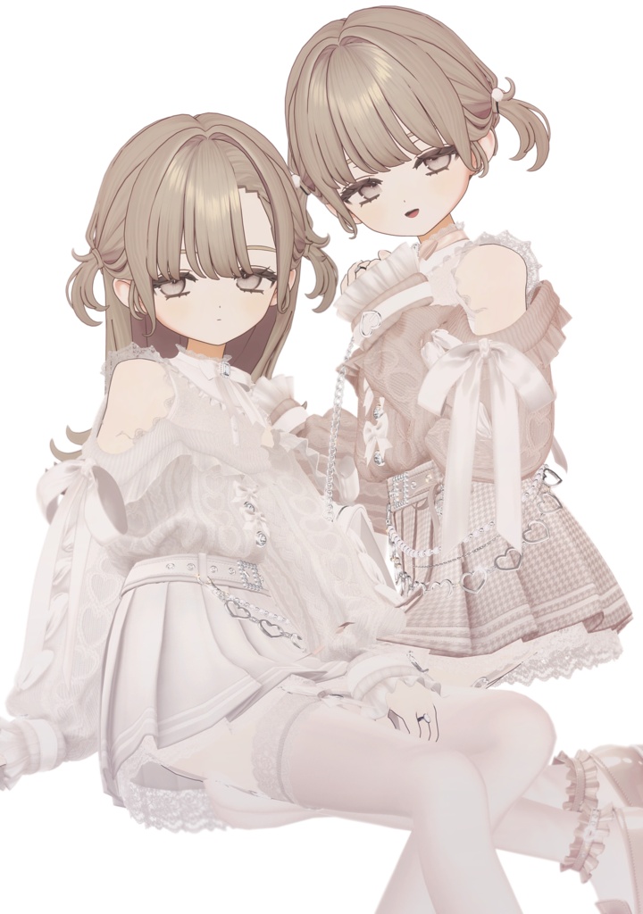 ゆるポップロングツイン for Fyuett(フィユエ向け)