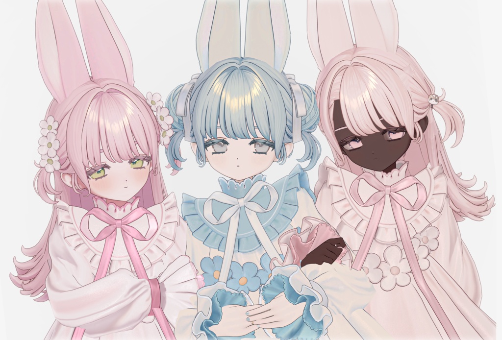 ゆるポップロングツイン for Fyuett(フィユエ向け)