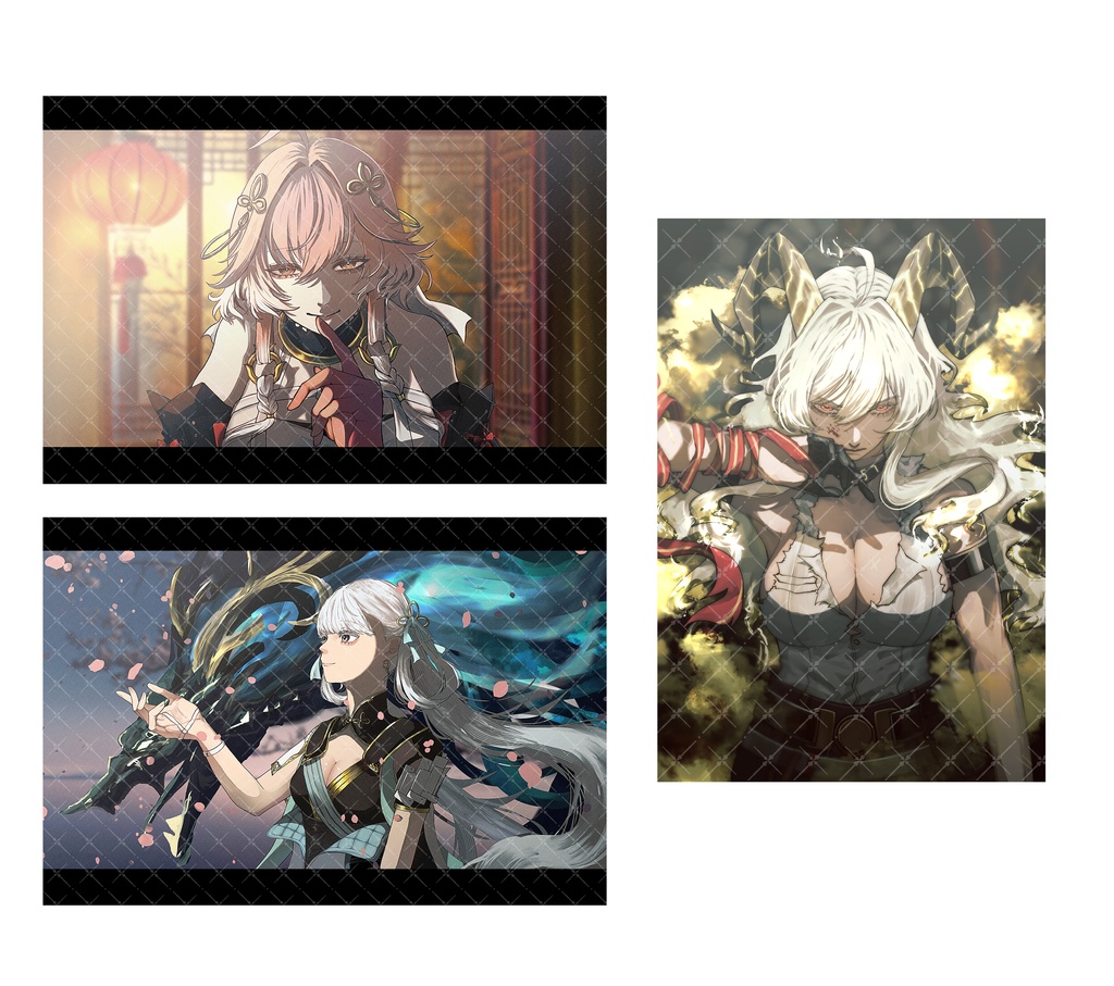 今汐・長離 ザンニー ポストカード