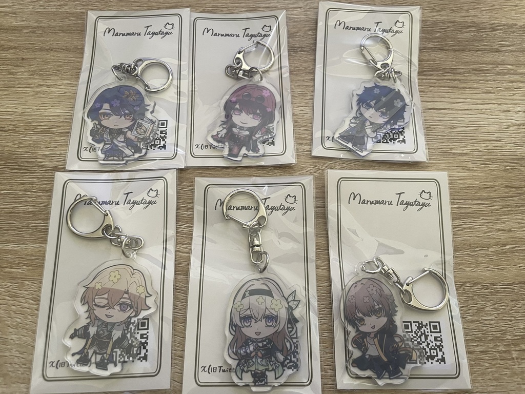 アクリルキーホルダー