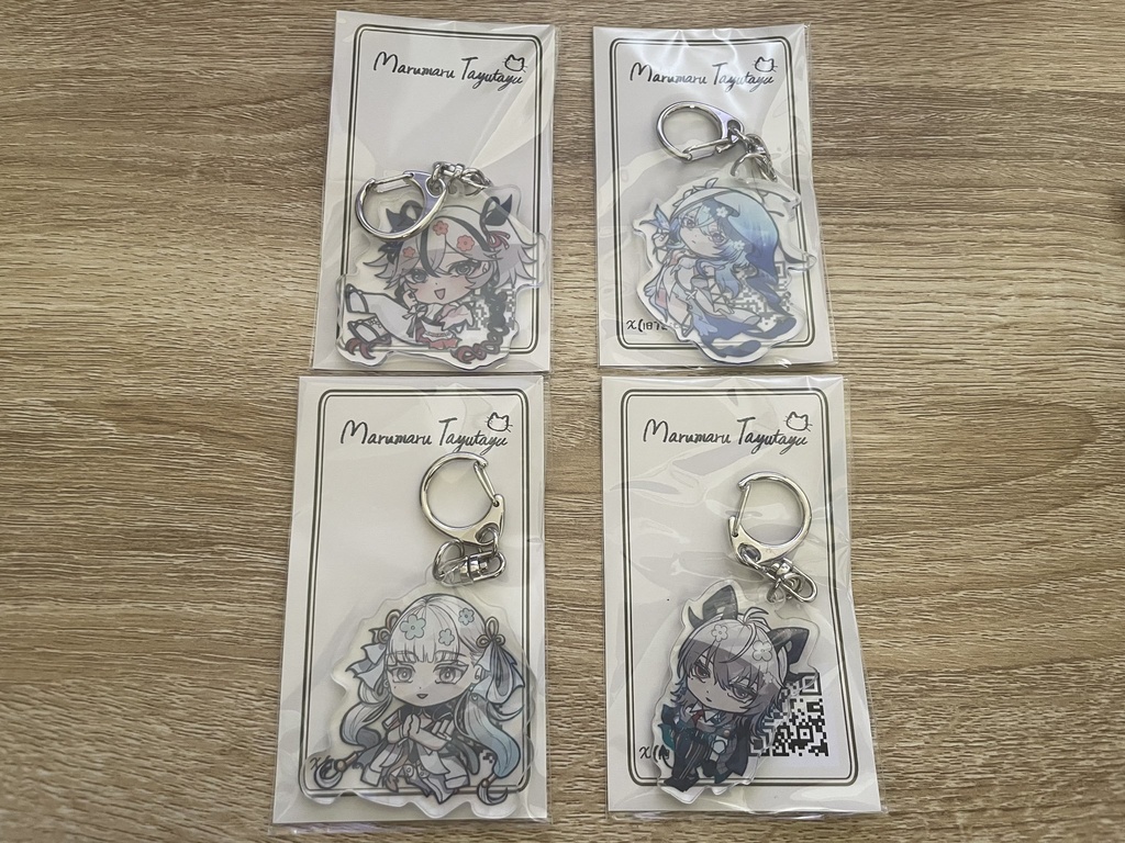 アクリルキーホルダー