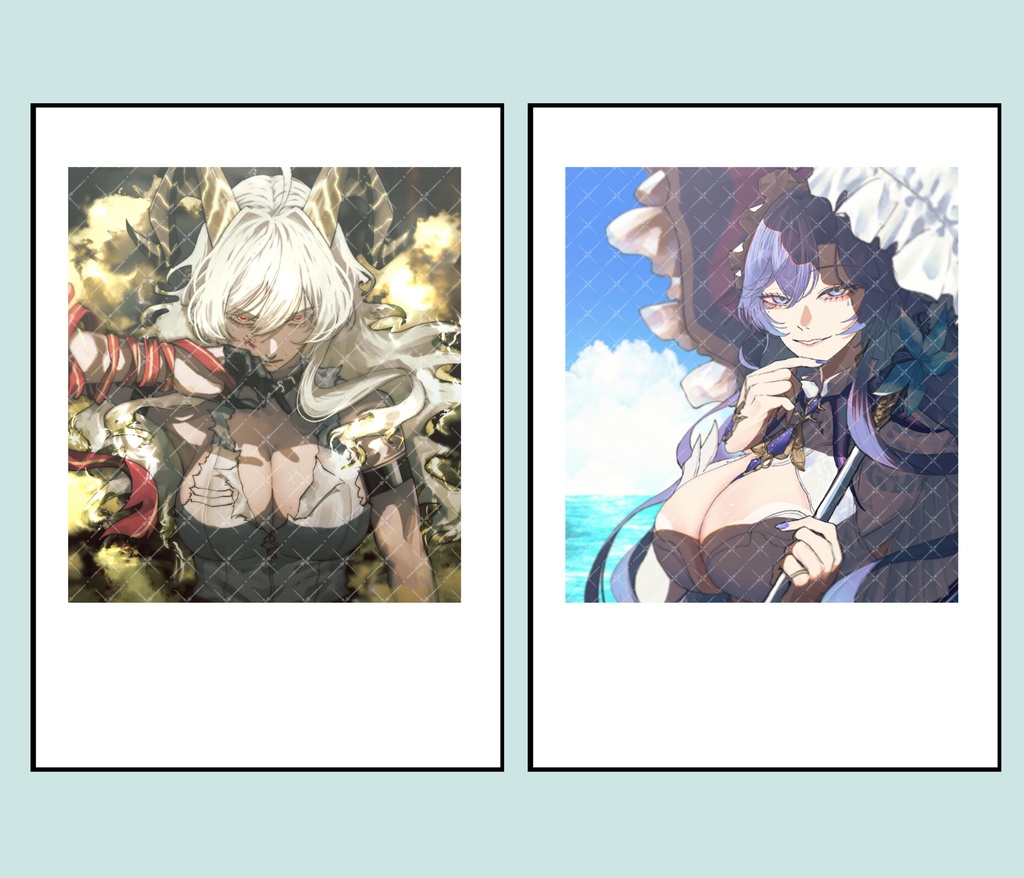 チェキ風カード