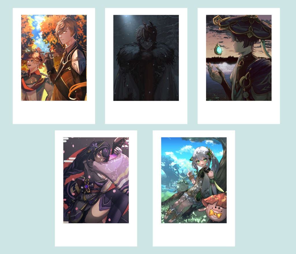 チェキ風カード