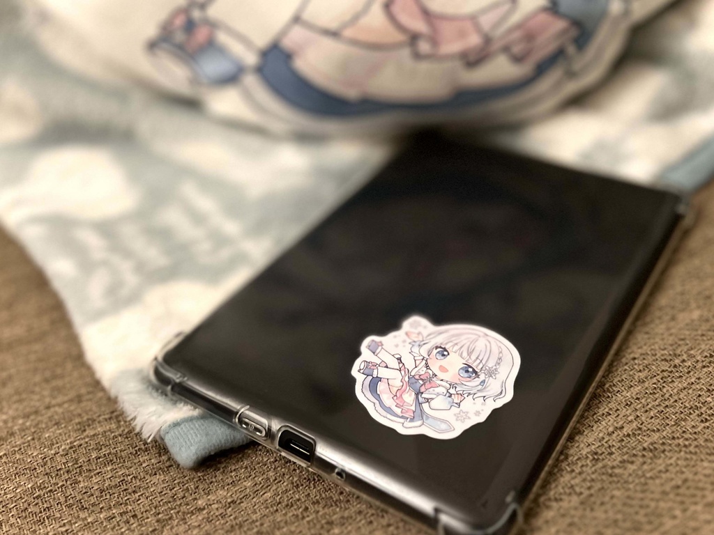 Sticker: Tiny Snow Globe Fairy