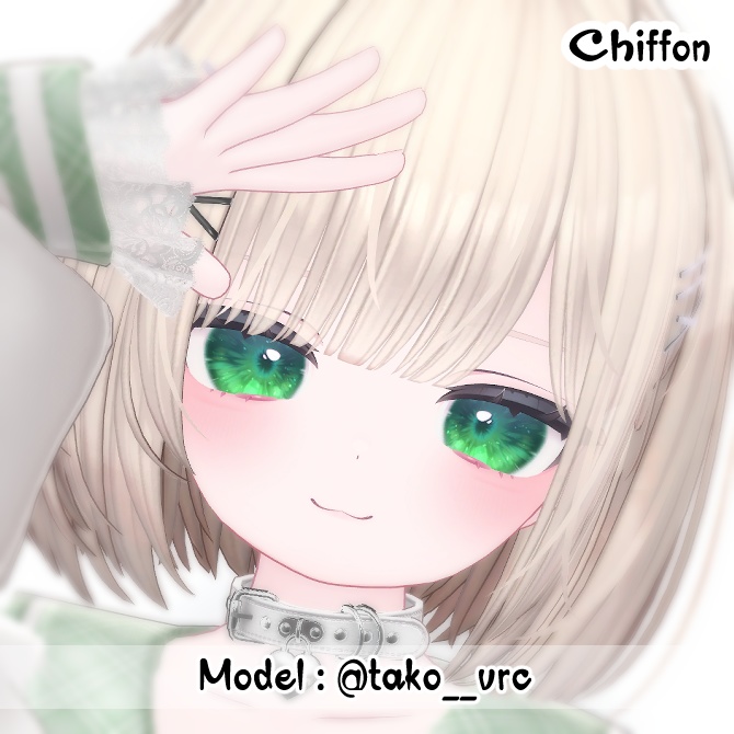 【シフォン/まめひなた/狛乃/真央対応】summer_eye【19Colors】