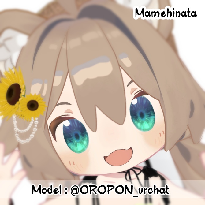 【シフォン/まめひなた/狛乃/真央対応】summer_eye【19Colors】