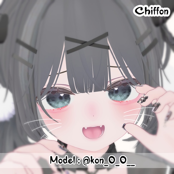 【シフォン/まめひなた/狛乃/真央対応】summer_eye【19Colors】