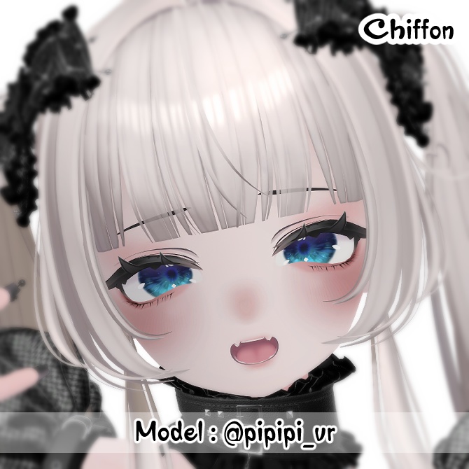 【シフォン/まめひなた/狛乃/真央対応】summer_eye【19Colors】