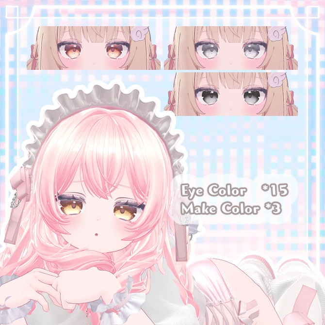 【シフォン専用】オトメてんし Eye & Makeup【15Colors】