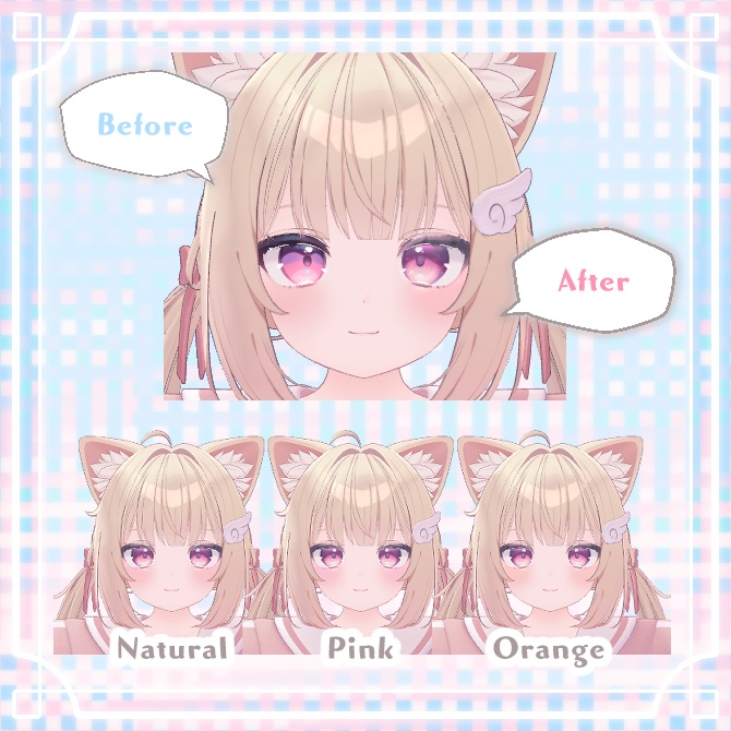 【シフォン専用】オトメてんし Eye & Makeup【15Colors】