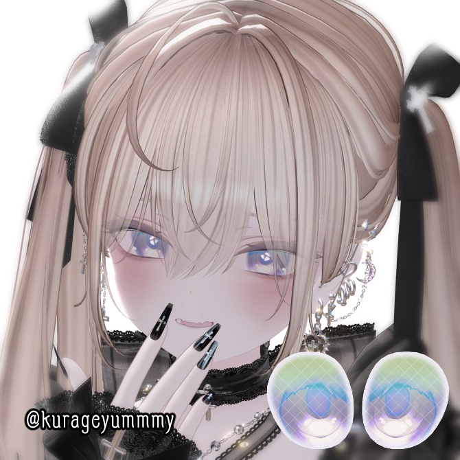 【ルルネ専用】Lumiré -自分好みの瞳にカスタマイズ-【46Color/rurune eye texture】