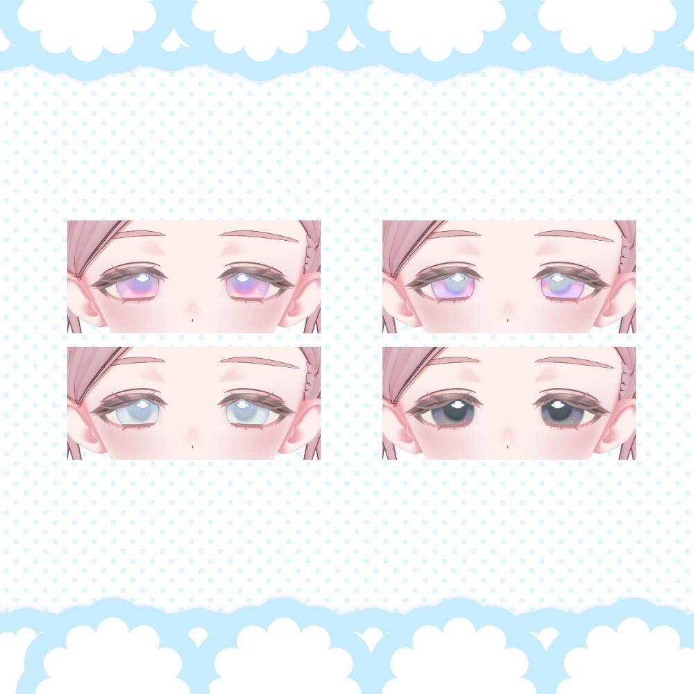 【フィユエ専用】うるみ天使 Eye & Makeup【12Colors】