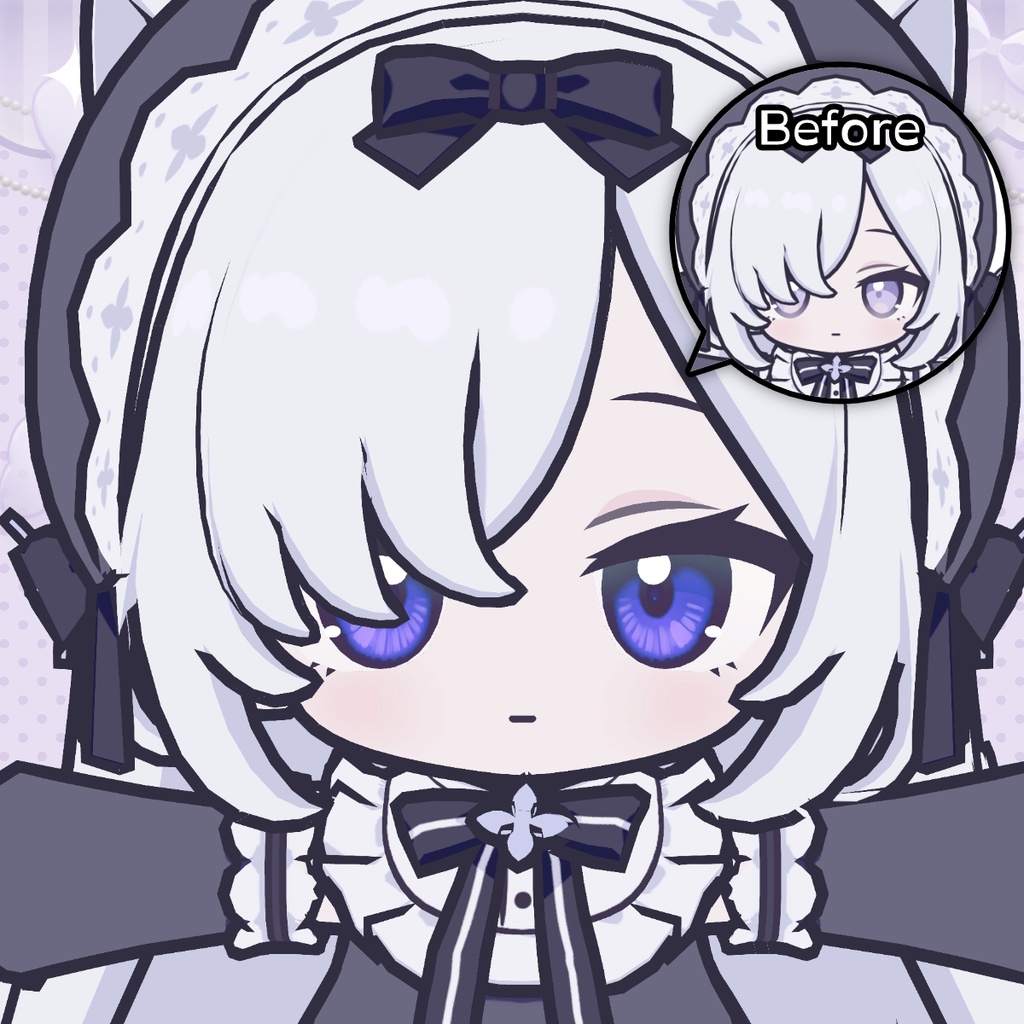 【11アバター対応】Vivid & Veil 【EyeTexture,24Color】