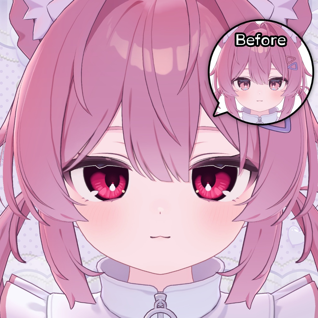 【11アバター対応】Vivid & Veil 【EyeTexture,24Color】