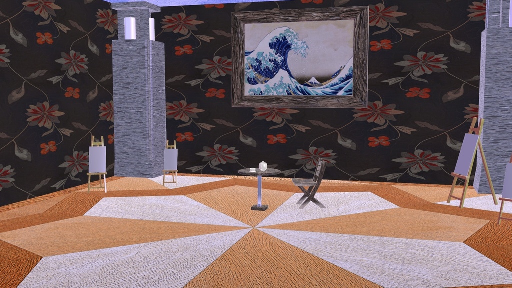 MMD Stage PMX 1( ART ROME STAGE )