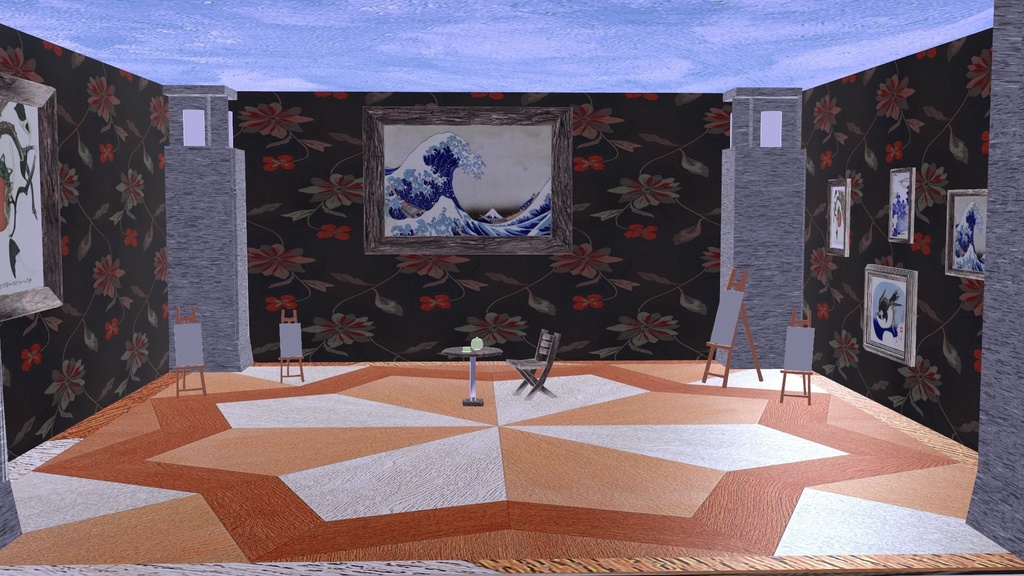 MMD Stage PMX 1( ART ROME STAGE )