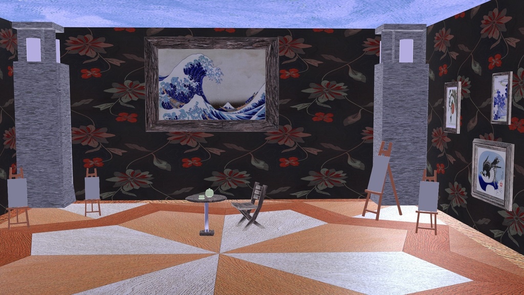 MMD Stage PMX 1( ART ROME STAGE )