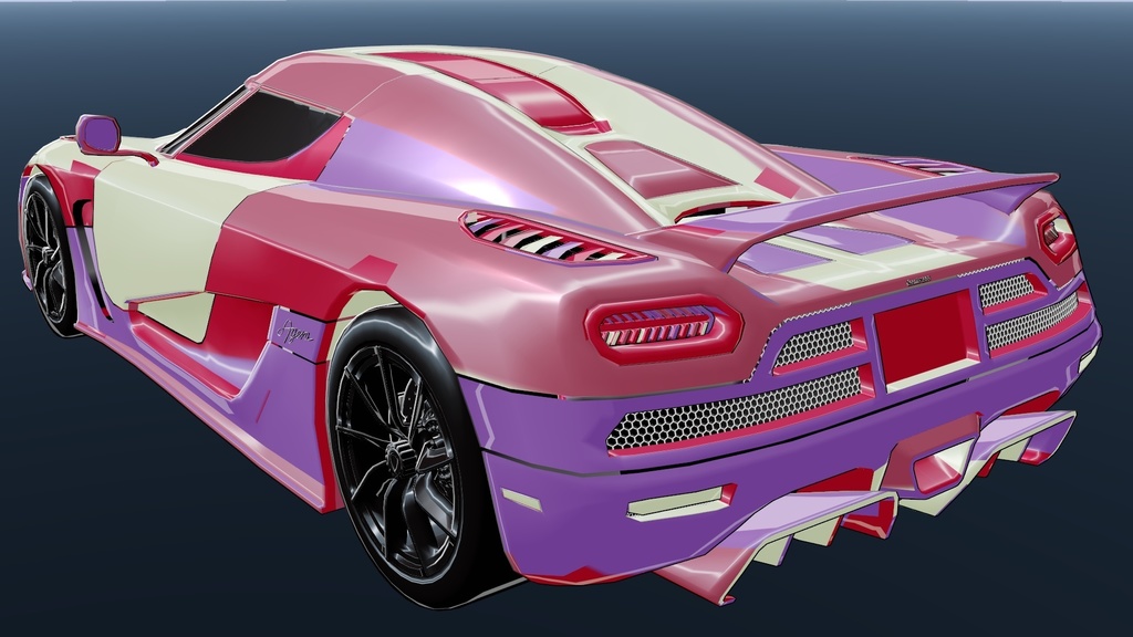 MMD Car PMX 1