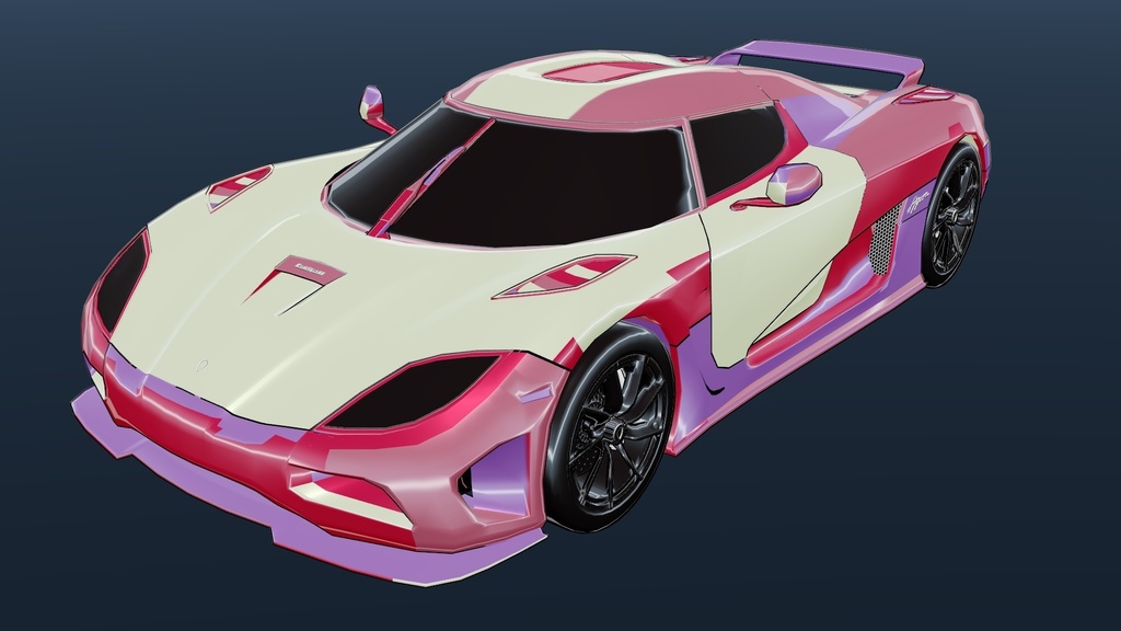 MMD Car PMX 1