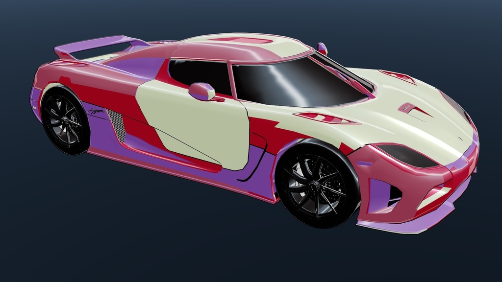 MMD Car PMX 1