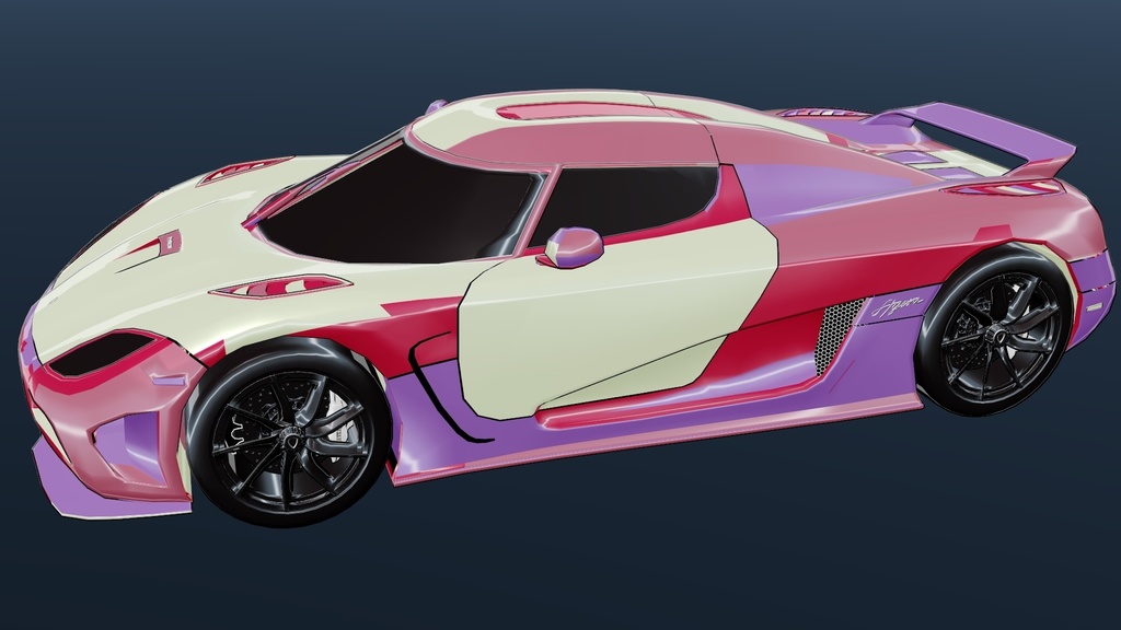 MMD Car PMX 1