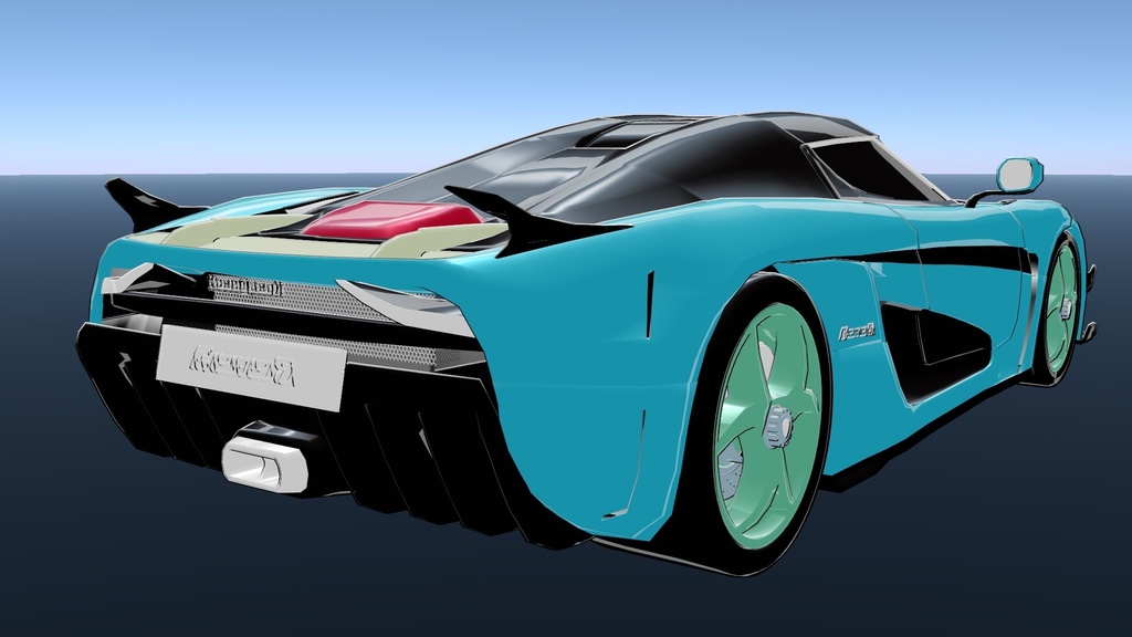 MMD Car PMX 2