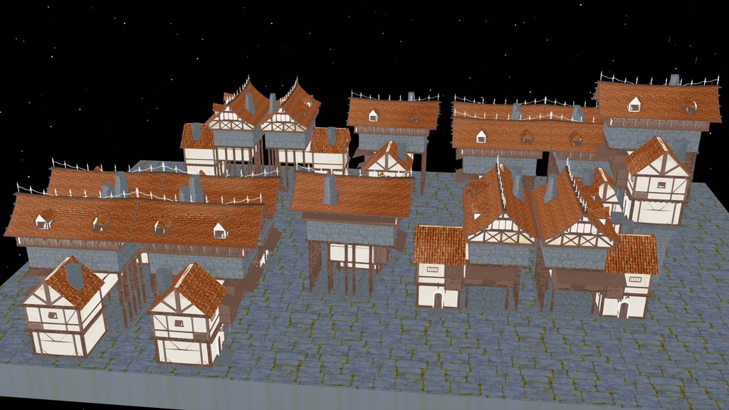 DL MMD Fantasy Anime City Stage V3 PMX ( Original) DOWNLOAD