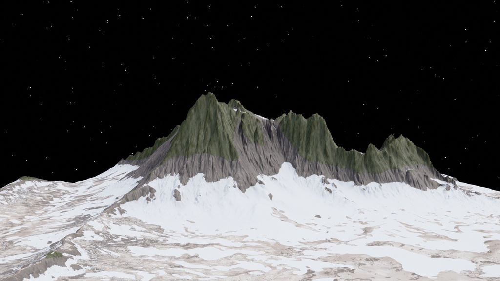 DL MMD Fantasy mountain PMX ( Original) DOWNLOAD