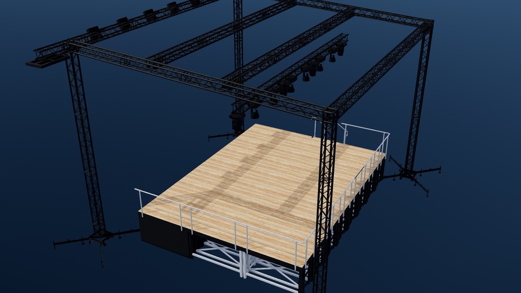 【MMDステージ配布】DL MMD STAGE PMX ( Original)