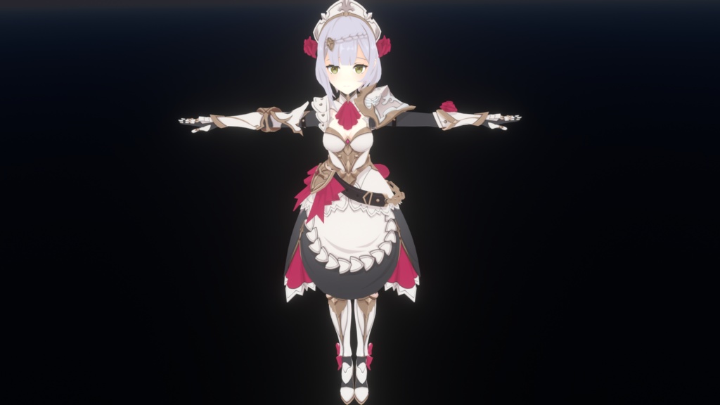 3DモデルーVRChat想定アバターVRM VRoid