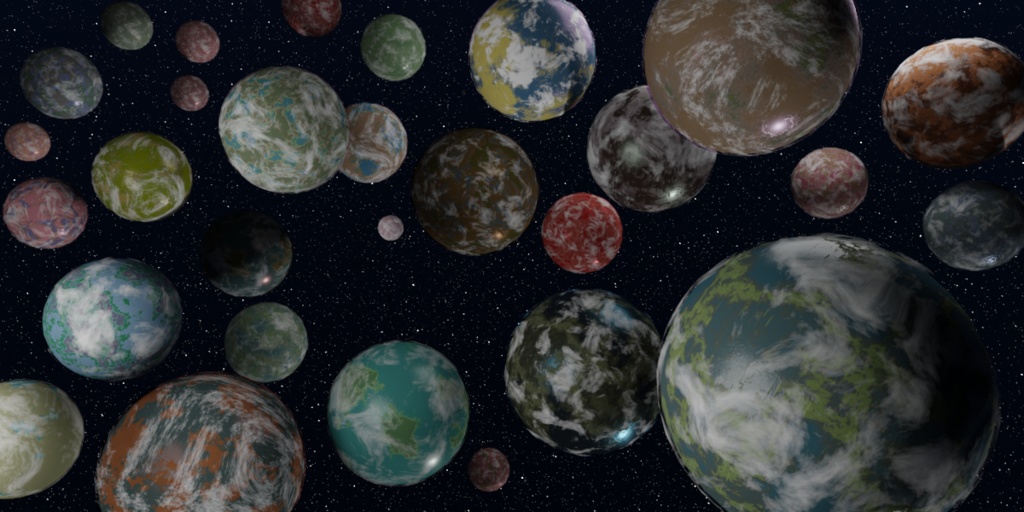 Procedural Planet Generator Blender Addon