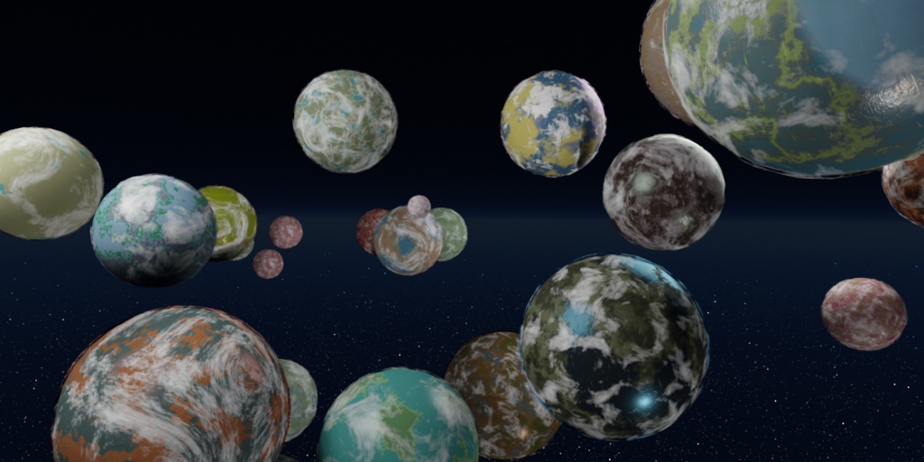 Procedural Planet Generator Blender Addon