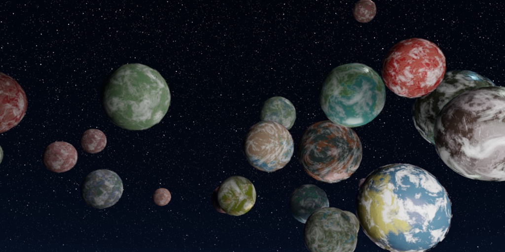 Procedural Planet Generator Blender Addon