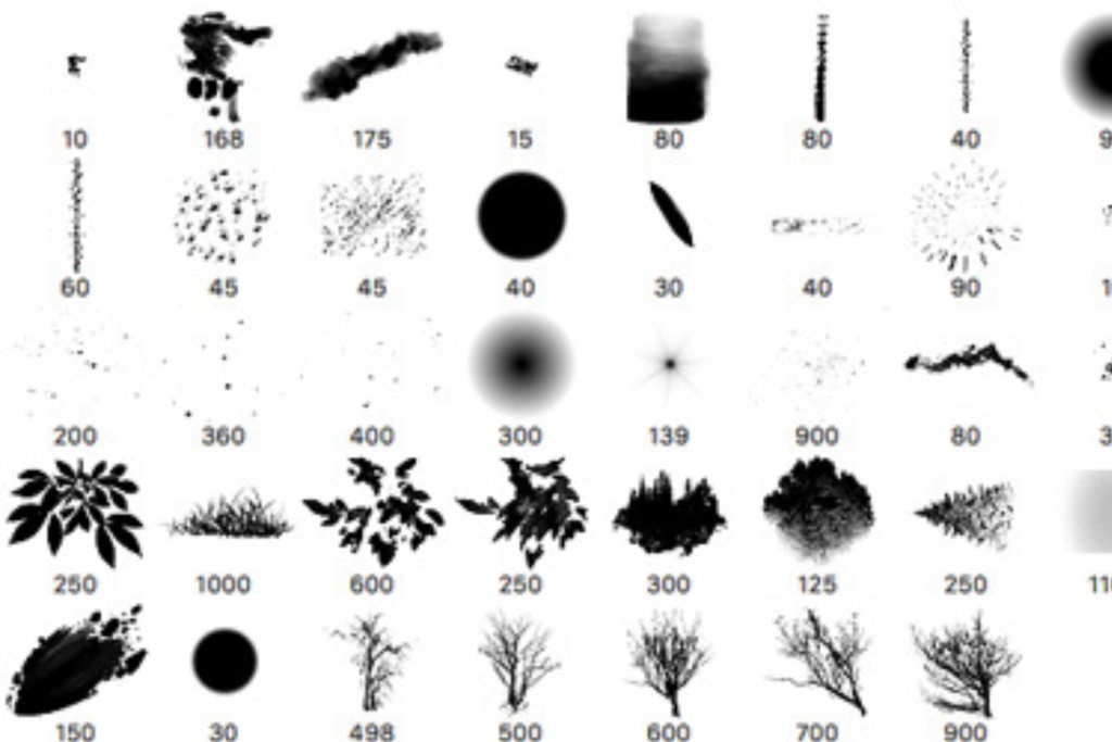 Procreate Brushes - 71 Set Brushes for digital painting
