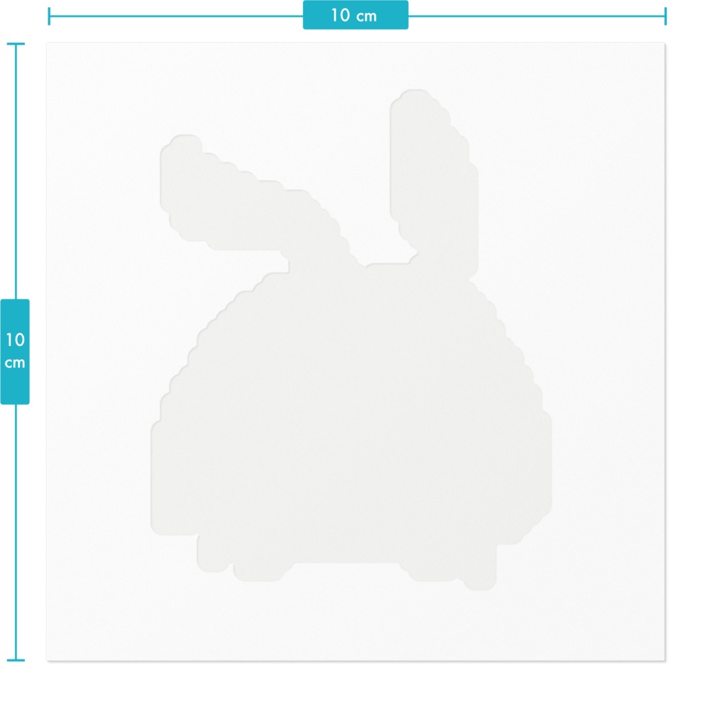 ドットえびすバニーステッカー