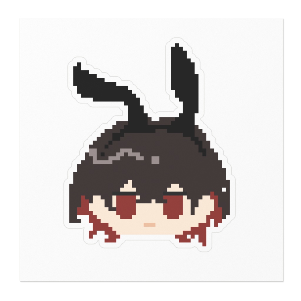 ドットえびすバニーステッカー