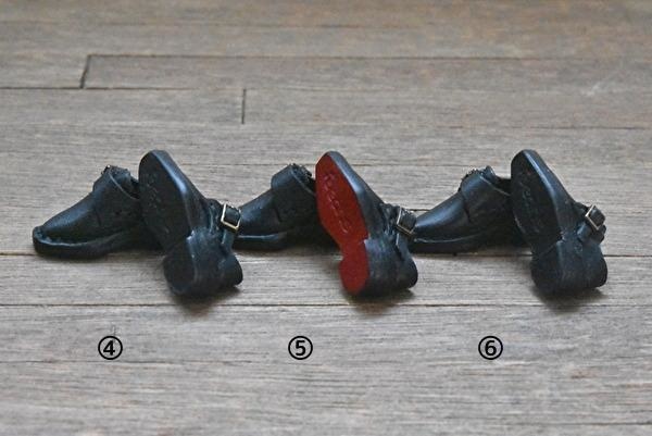 【オビツ11サイズ】紳士バックルシューズ(スクエア) 磁石入り