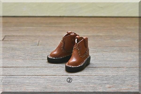 【オビツ11サイズ】ウエスタンショートブーツ 磁石入り