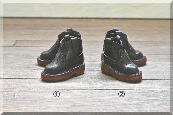 【オビツ11サイズ】ウエスタンショートブーツ 磁石入り