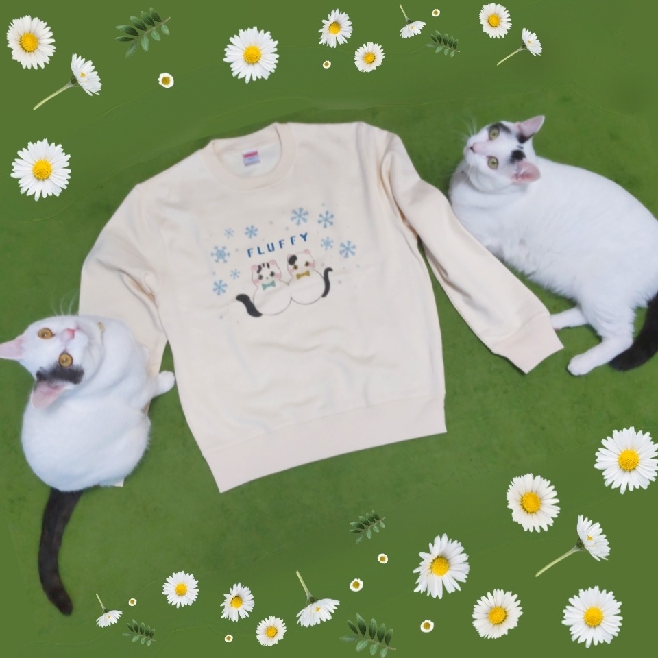 "Ten & Yan" トレーナー スウェット ネイビー