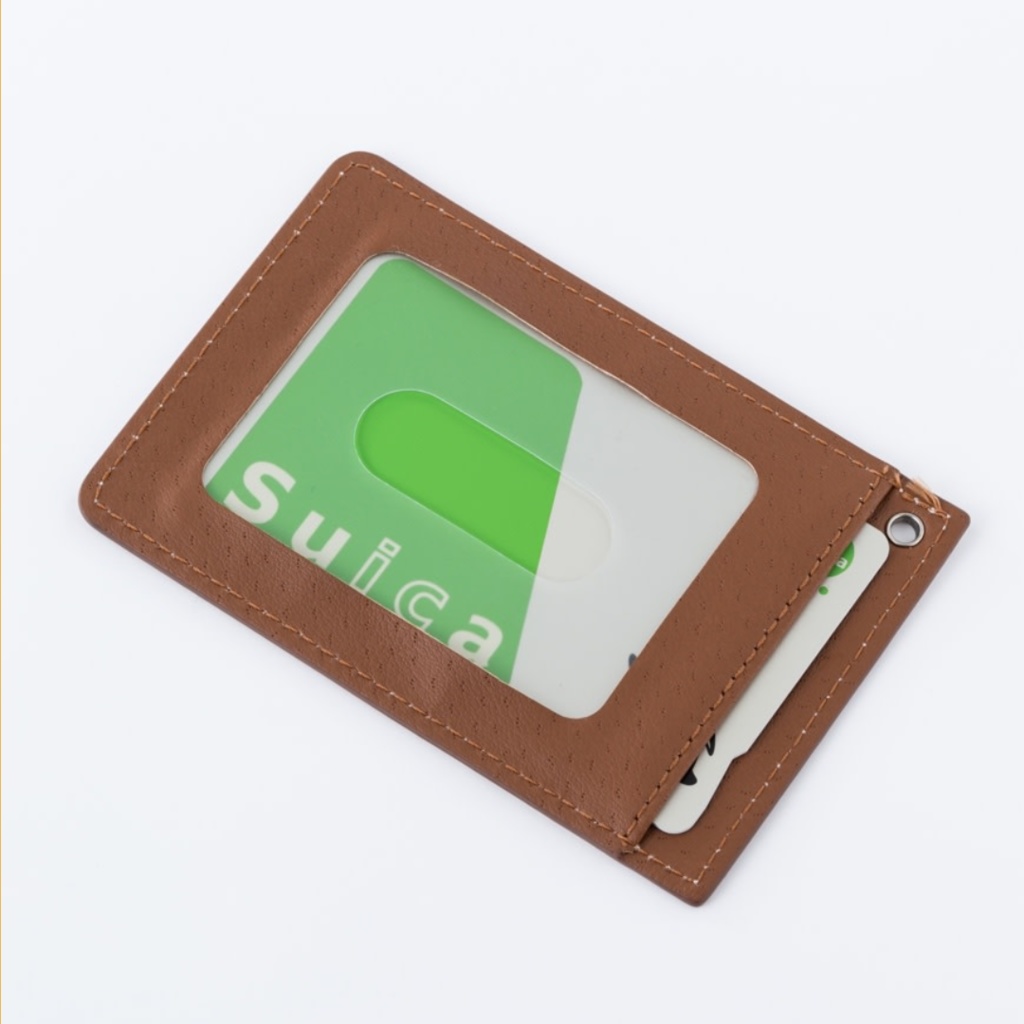 "花かんむりのキジネコさん" パスケース