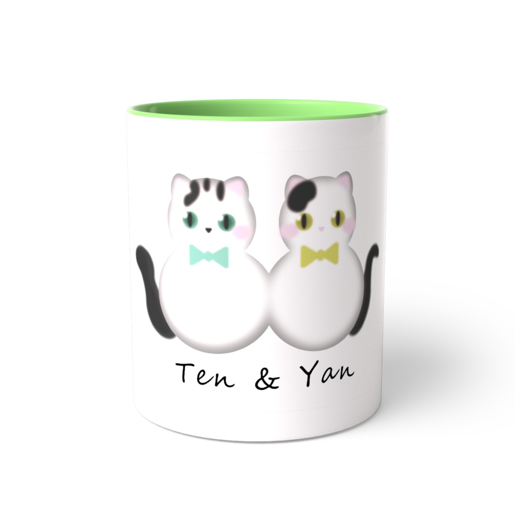 "Ten & Yan" マグカップ