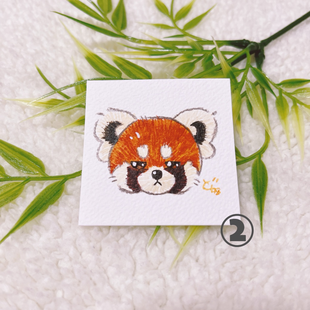 ミニ原画(顔シリーズ)