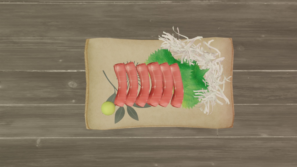 刺身(マグロ3種)