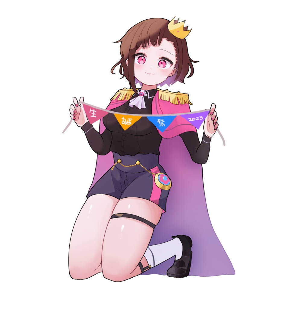 女帝が主役!あさひな生誕アクキー