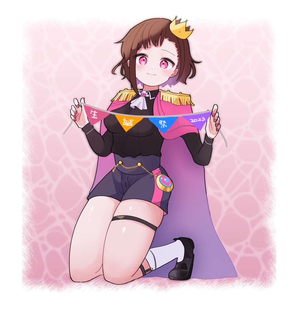 女帝が主役!あさひな生誕アクキー